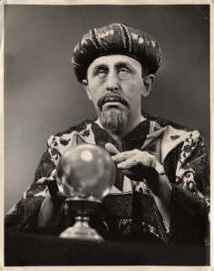 A futurist harnesses the energy of a crystal ball.